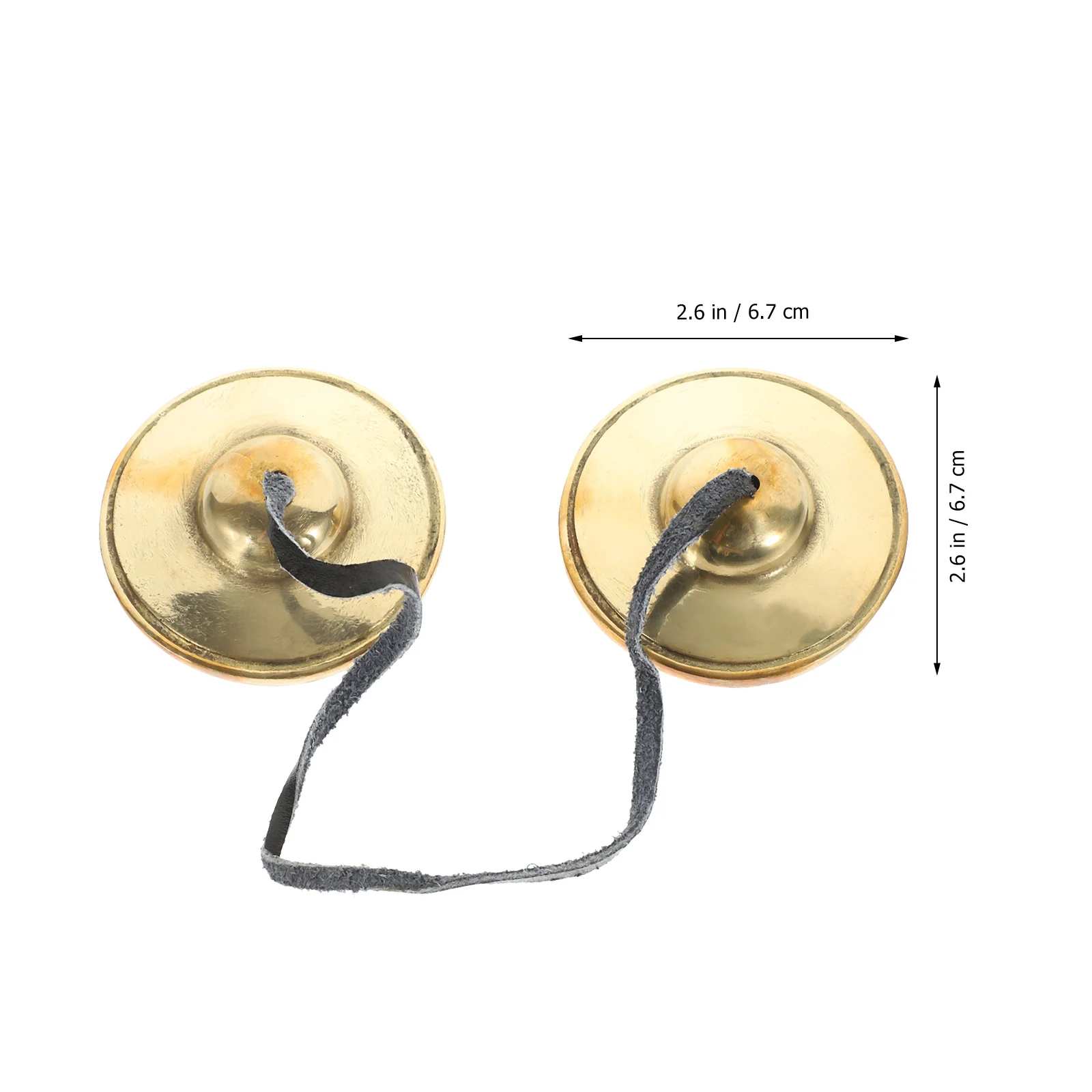 

Hand Cymbals Meditation Bell Copper Tibetan Cymbals for Yoga Zen Portable Small Percussion Percussion Instrument