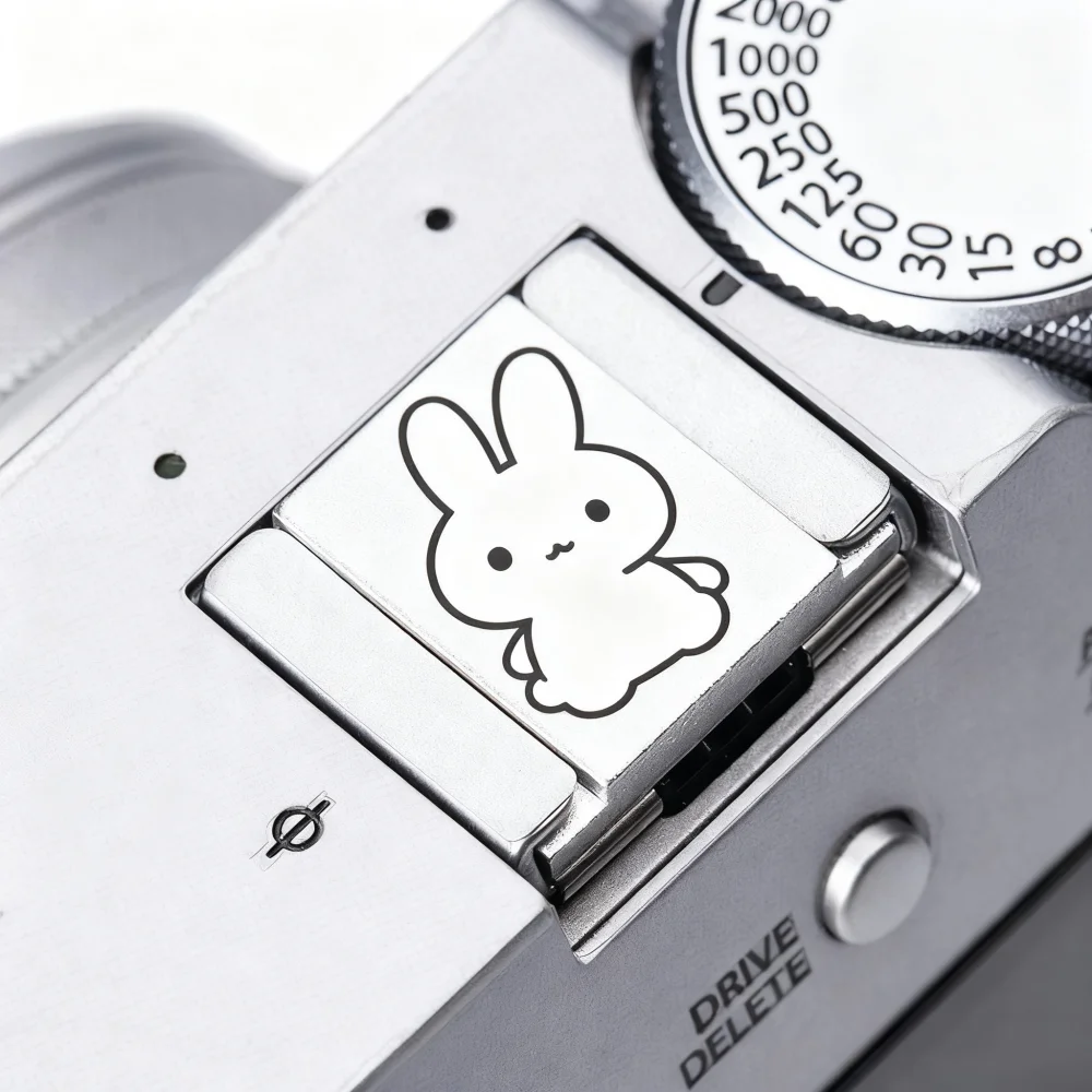 

For Sony A6400 A7C2 Lumix S9 Fuji X100VI XM5 XT5 XT30 Nikon ZR ZF Leica Camera Soft Release Button Hot Shoe Cover Shutter Button