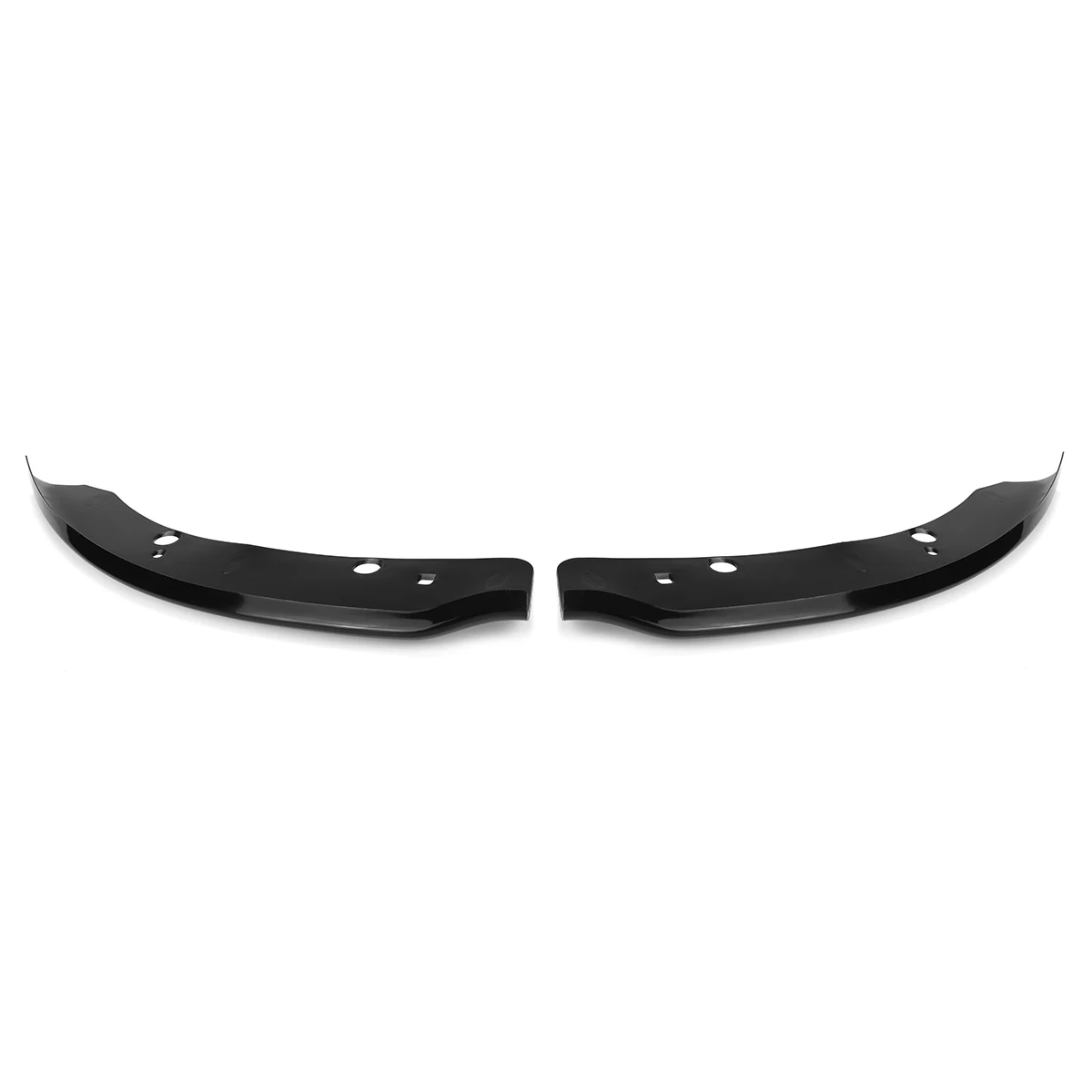 ABS Car Side Skirt Lip Front Bumper Lip Splitter Spolier Winglet Aprons Guard Covers For Dodge Charger SRT Scat Pack 2015-2019