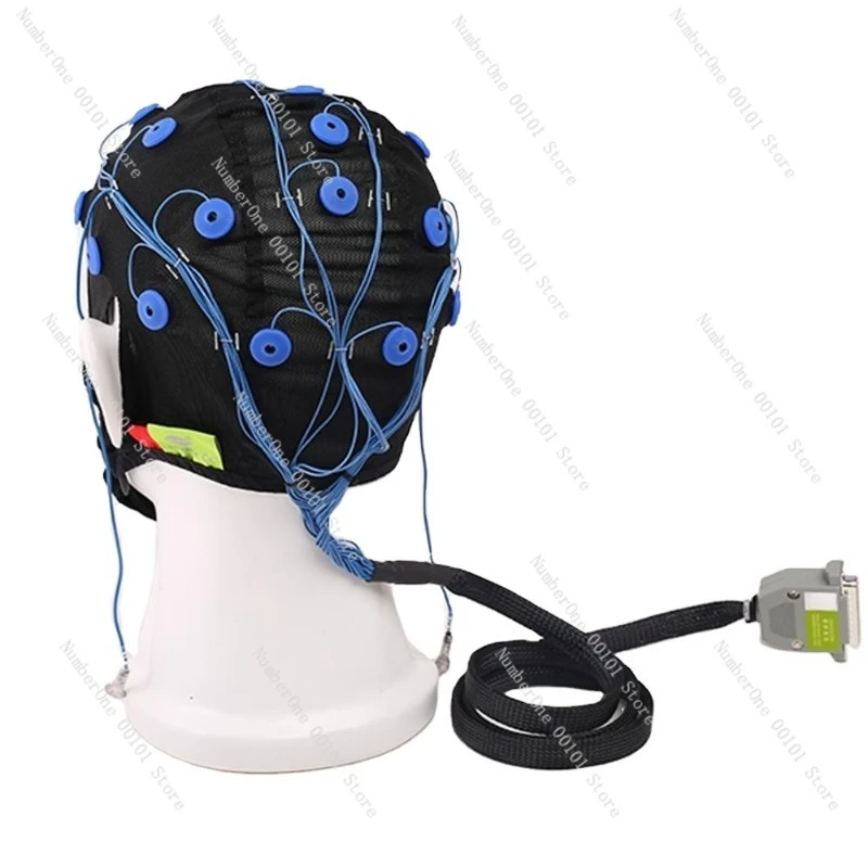 Manufacturer 19 Channel Eeg Cap Electrodes for Clinical Epilepsy Video-EEG Monitoring for Contec Amplifier Like Ant Neuro Eeg Ca