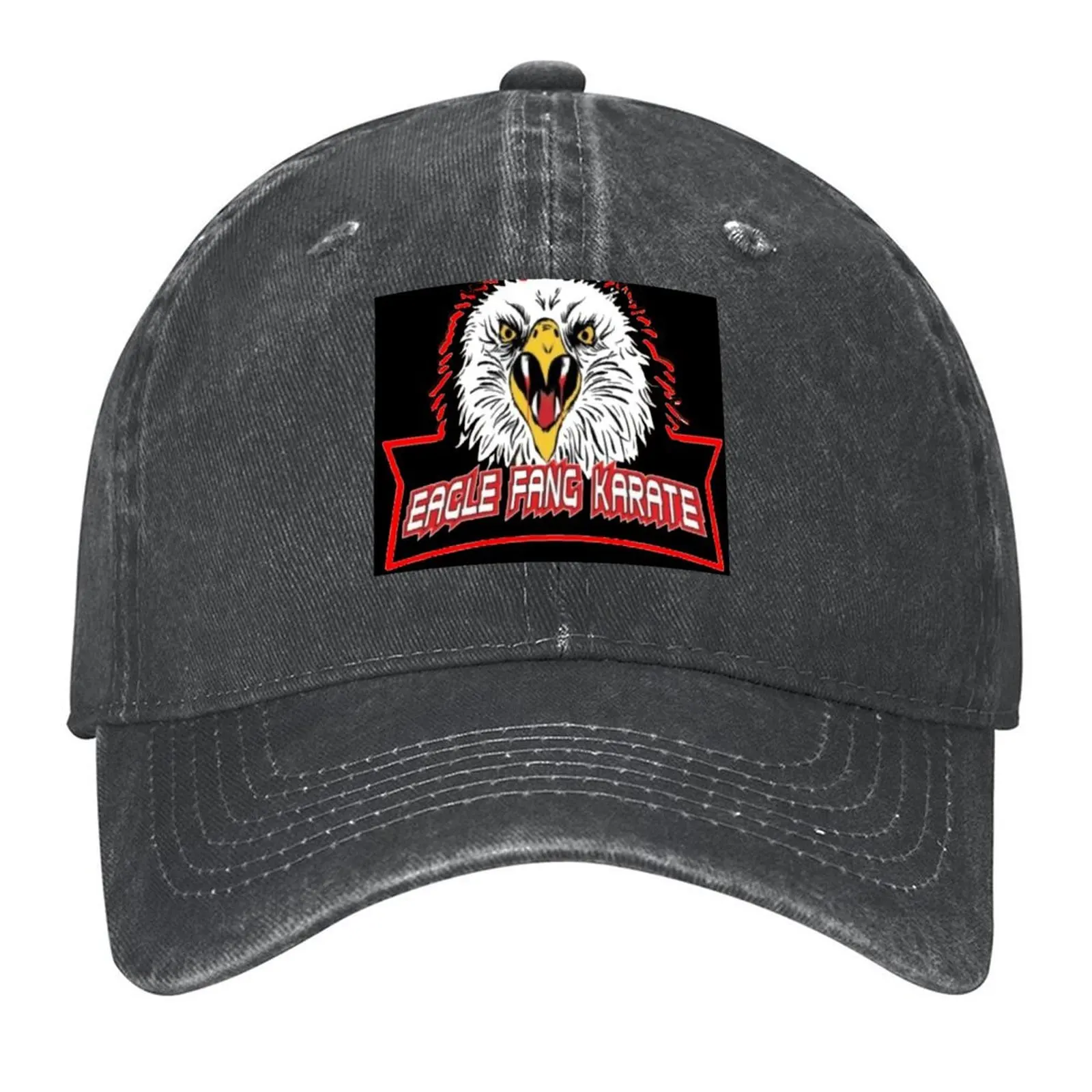 

EAGLE FANG KARATE Baseball Cap Beach Big Size Hat black Hat Man Luxury Golf Women Men's