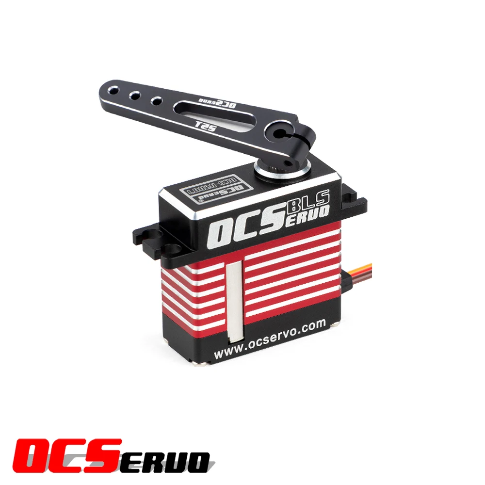 OCS-D2007 8.4V 20Kg. Cm 51G 0.07S/60 ° Borstelloze Motor Hoog Koppel Servo Staal Tandwiel Alle Cnc Behuizing Middelgrote Bls