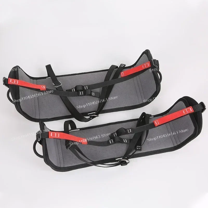 High-Quality Aluminum & Nylon Suspension Seat with Harness for Work at Heights