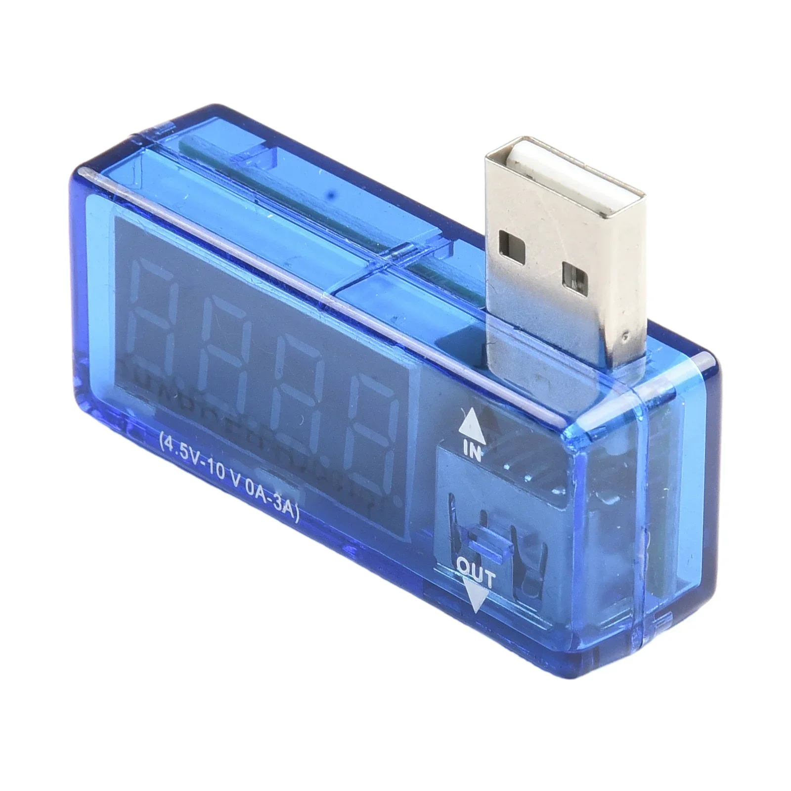 Practical High Quality New Voltage Tester Voltmeter Ammeter Mini USB Charger Turn Transparent USB Mobile Power