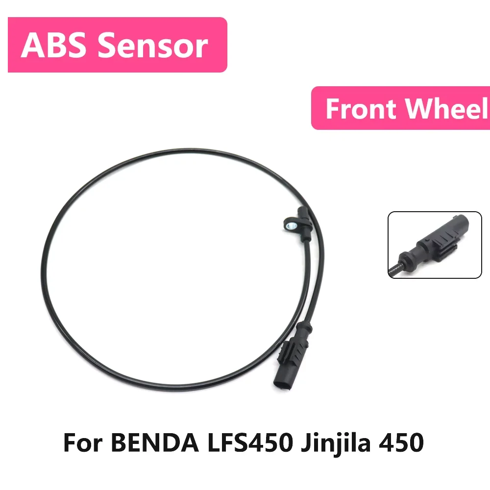 

For BENDA LFS450 Jinjila 450 Motorcycle Front Wheel Signal ABS Wheel Speed Sensor Wire Silicone LFS450 Accessories