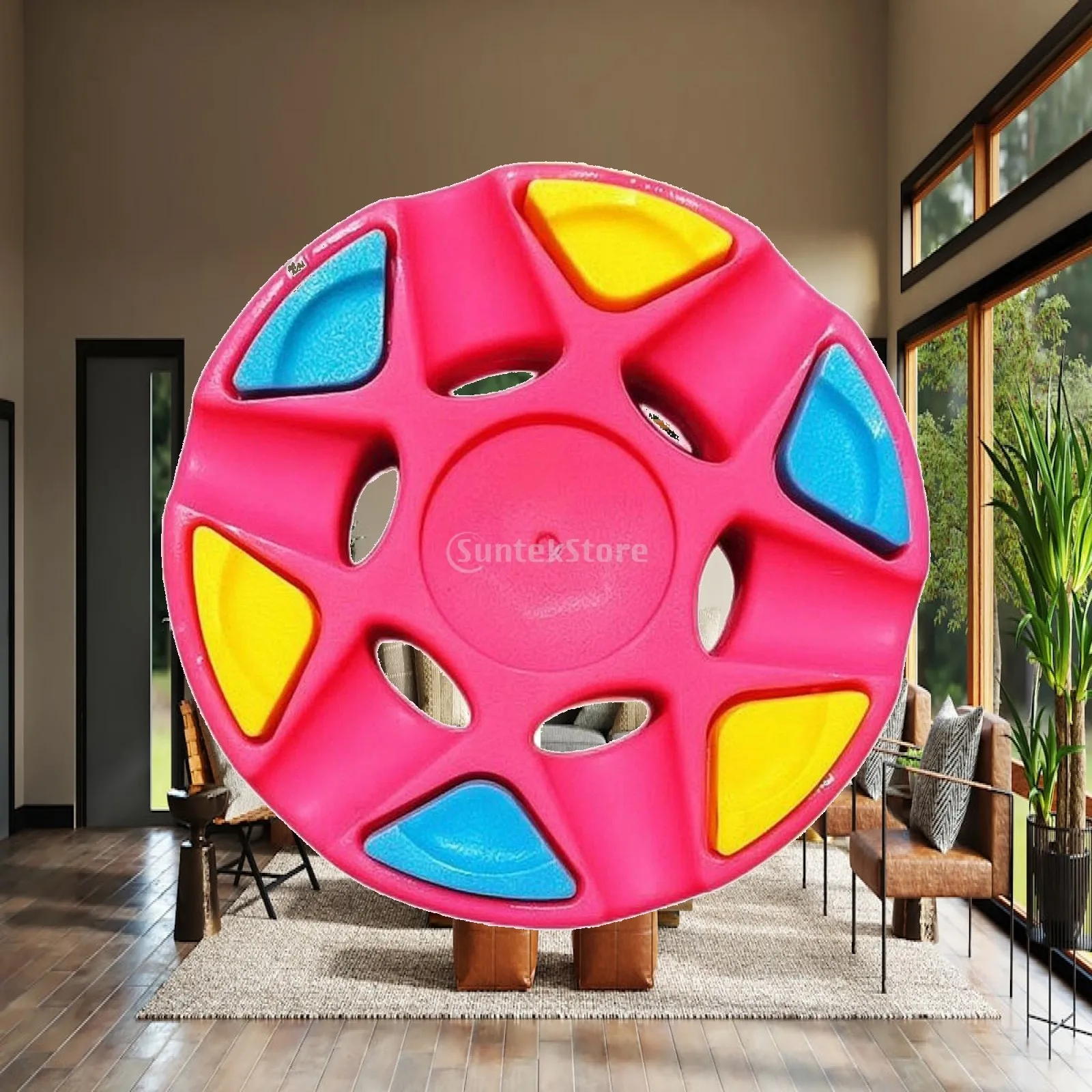 Durable Roller Hockey Puck for Floor Hockey Practice Polyamide Construction with Central Core