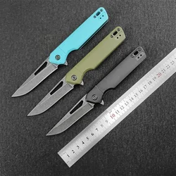 BK 239 Folding Pocket Knife for Men High Hardness 8Cr13Mov Blade Nylon Fiber Handle Outdoor Knives for Camping and Fishing