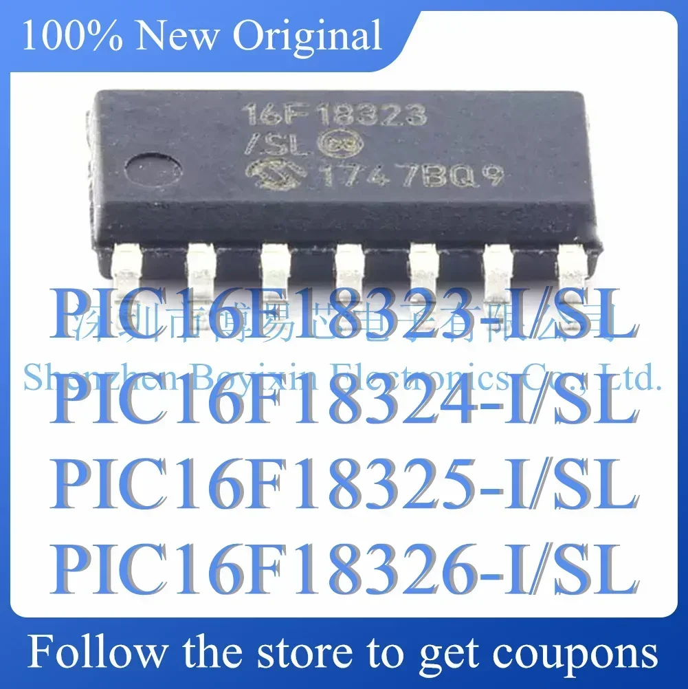 

PIC16F18323 PIC16F18324 PIC16F18325 PIC16F18326-I/SL Test board