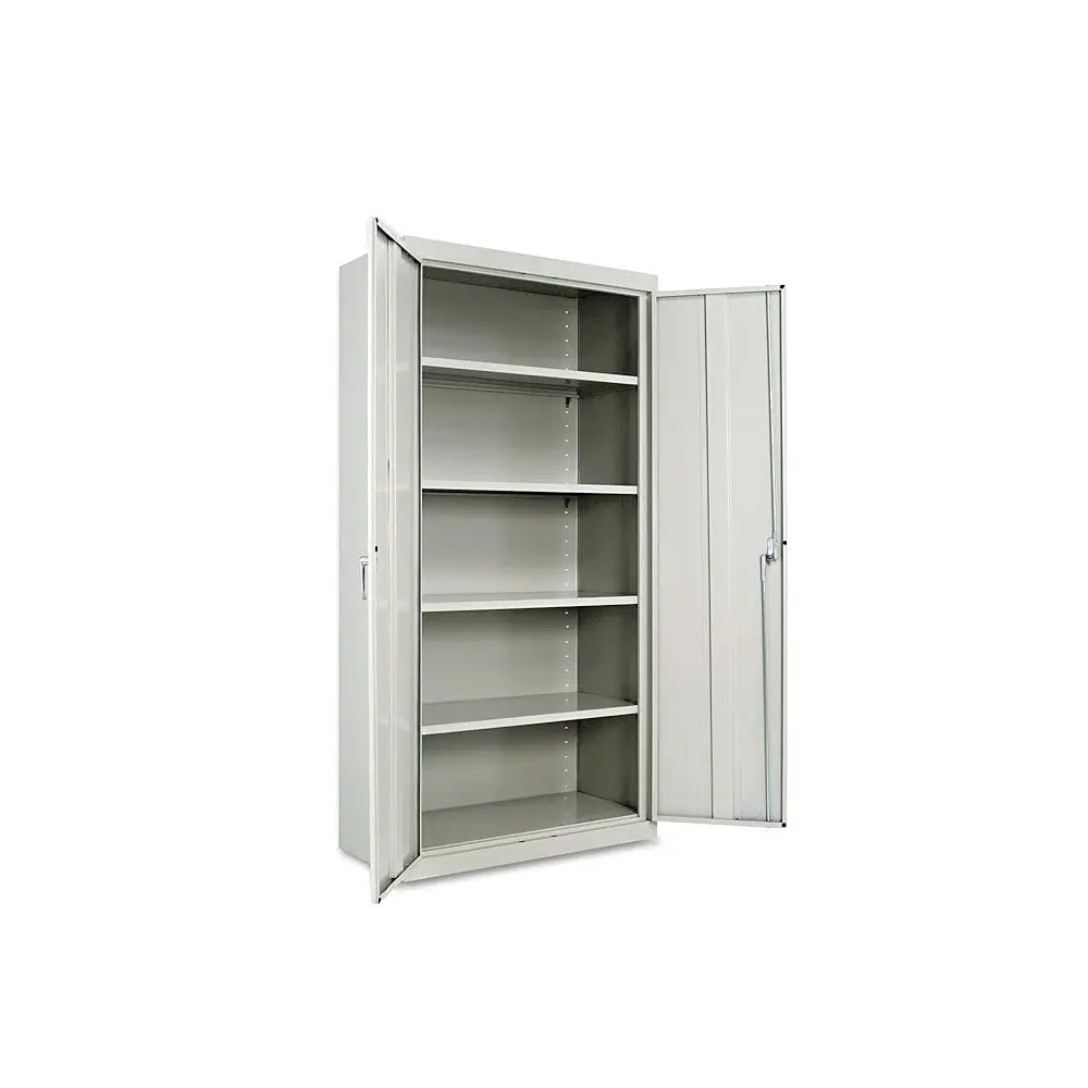 

Cm7218 36 In. X 18 In. X 72 In. Heavy-Duty Welded Storage Cabinet With 4 Adjustable Shelves - Light Gray