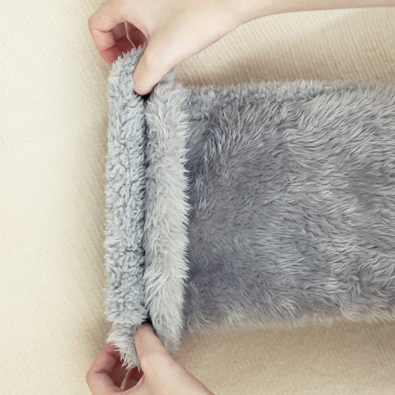 الرجال سيدة الشتاء العام سميكة الدافئة المرجان الصوف جوارب أنبوبية طويلة يمكن مكشوفة القدم منصات الركبة الدافئة عالية أنبوب جوارب يمكن السير بها على الأرض 1 زوج