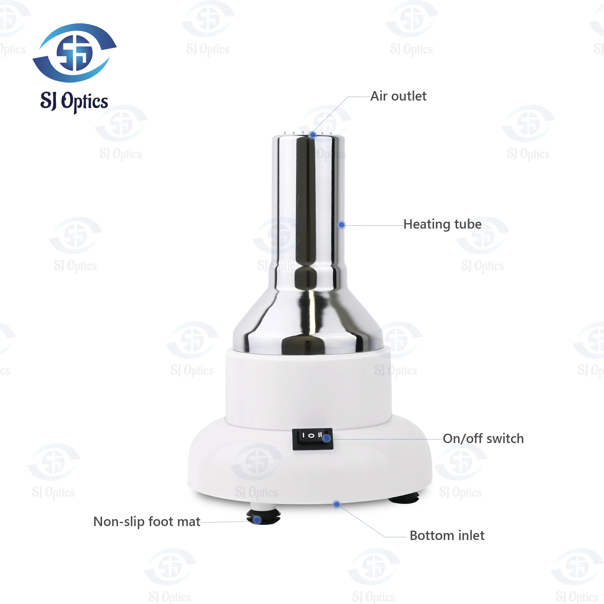 Ophthalmic Frame Heater LY-6E For Eyeglasses Adjustable Acetate Glasses Speedy Heating Fast Blowing Optical Glasses Frame Heater