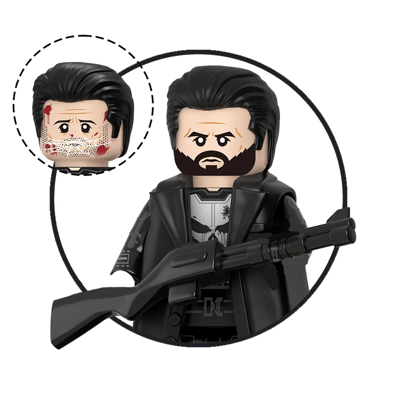 Spider-Man Brandneue Day Mini-Actionfiguren Bausteine The Punisher V-Max Ninja und Comic-Rollenspielzeug Sammlerstücke Geschenke