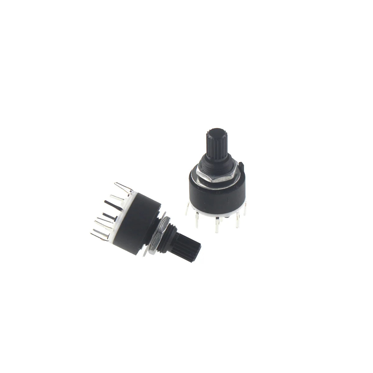 Band switching Potentiometer RS16 16MM rotary 1 knife 2 knife 3/4/5/6/8 gear 15 flower shaft SR16 flower shaft