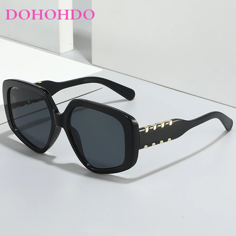

New Fashion Polygonal Women Men Sunglasses Trendy Brand Designer Eyeglasses Summer Traveling Outdoor Driving Shades UV400 Gafas