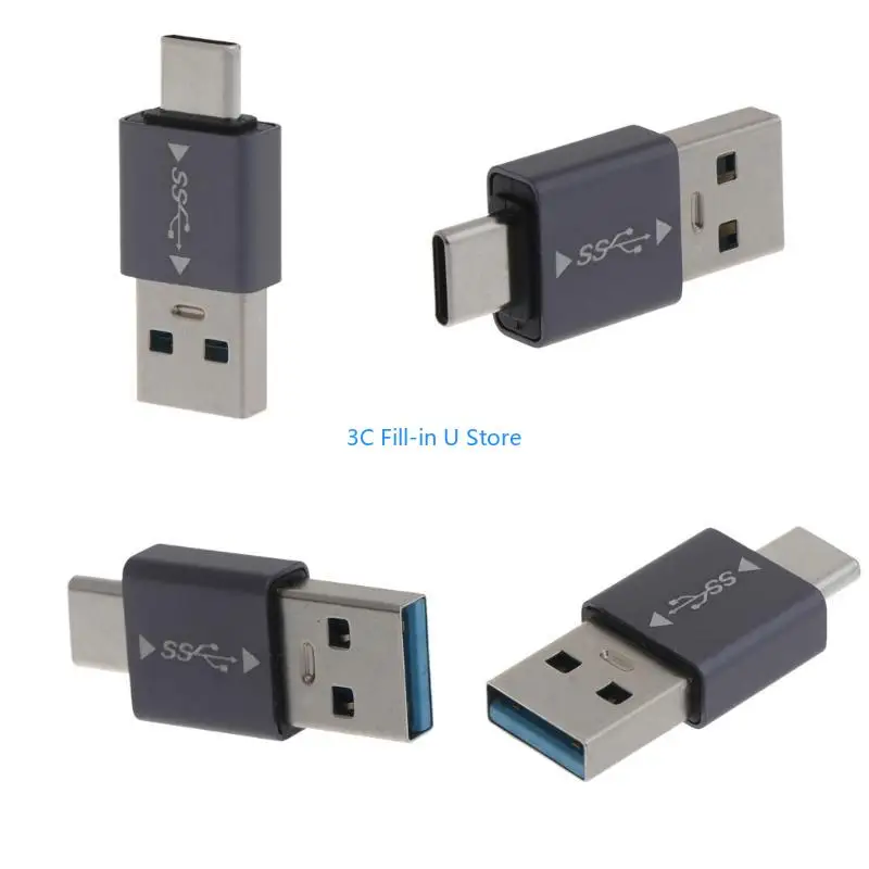 G8TA 10Gbps USB3.0 Male to Type C Male Adapter Super Speed Data Sync Charging Adaptor