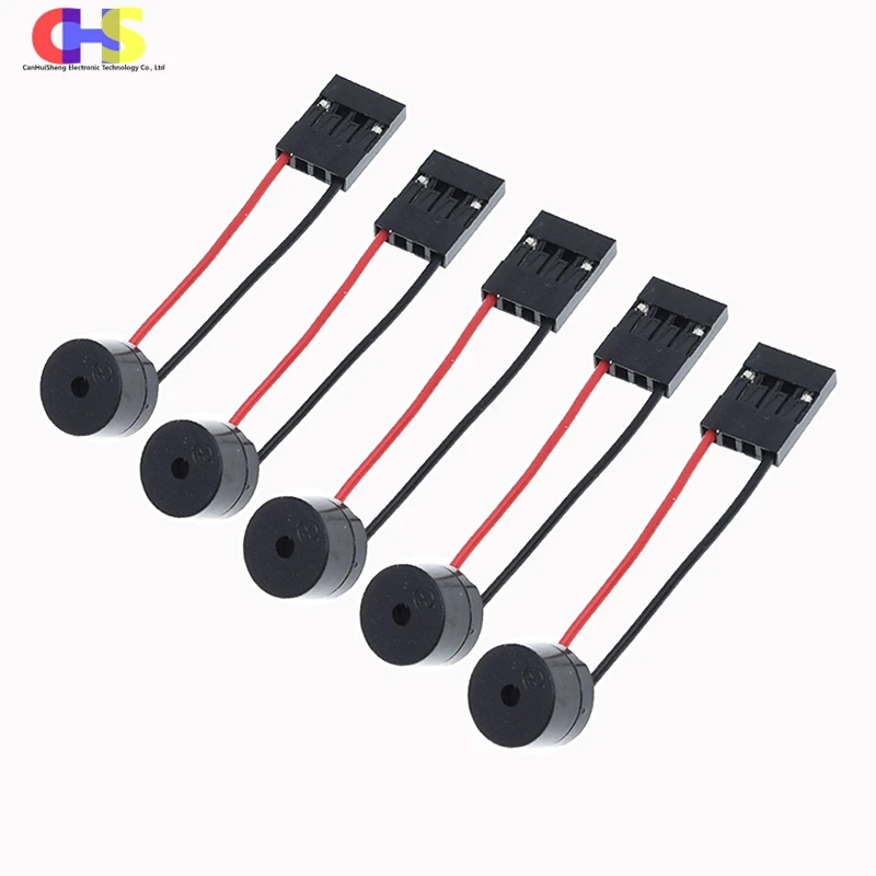 5PCS Mini Plug Speaker For PC Interanal BIOS Computer Motherboard Mini Onboard Case Buzzer Board Beep Alarm NEW