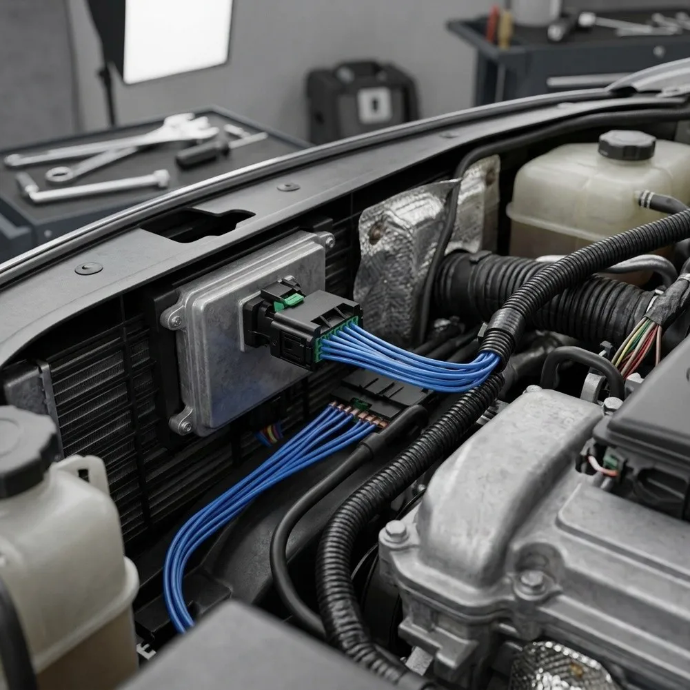 For Vehicle Maintenance Cruise Distance Sensor Harness High-strength Material Direct Replacement Part ABS Construction
