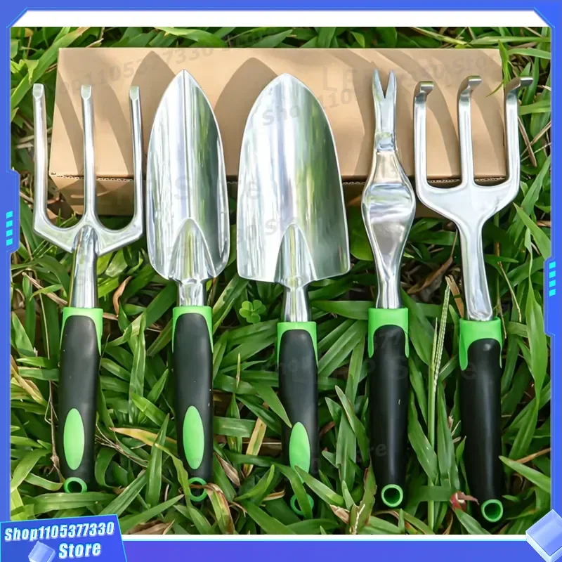 Lightweight Aluminum Alloy Gardening Tool Set with Non Slip Ergonomic Handle Rust Proof DIY Hand Tools for Garden Care OEM