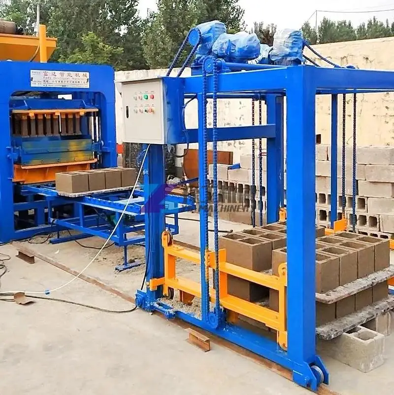 Factory QT4-18 Concrete Interlock CHB Block Molding Machine Cement Automatic Brick Making Machine Price for Sale