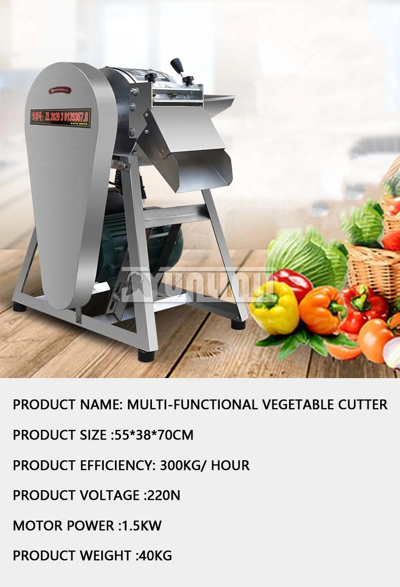 2025 Version Potato Shredder Multifunctional Stainless Steel Carrot Slicer Vegetable Processing Equipment Cortador Patatas
