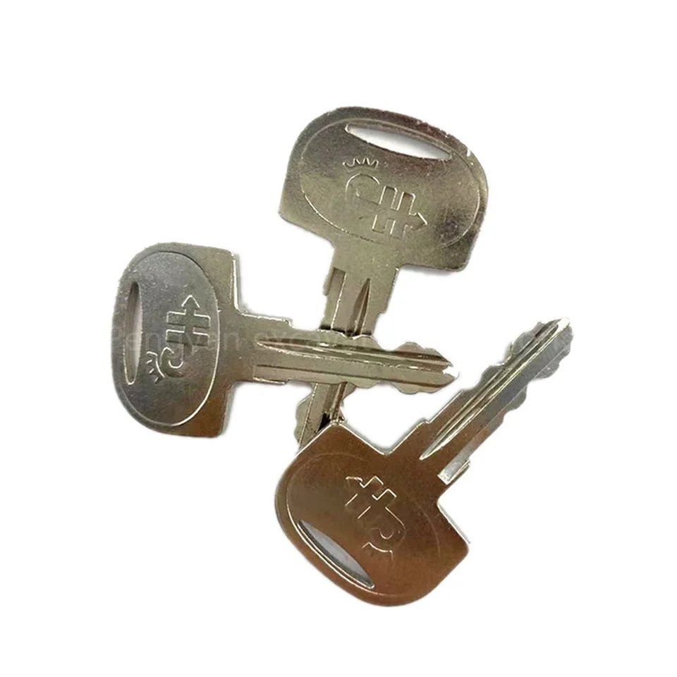 For Sany SY16 26 35 50U 55 XCMG XE15 Start Ignition Key Electric