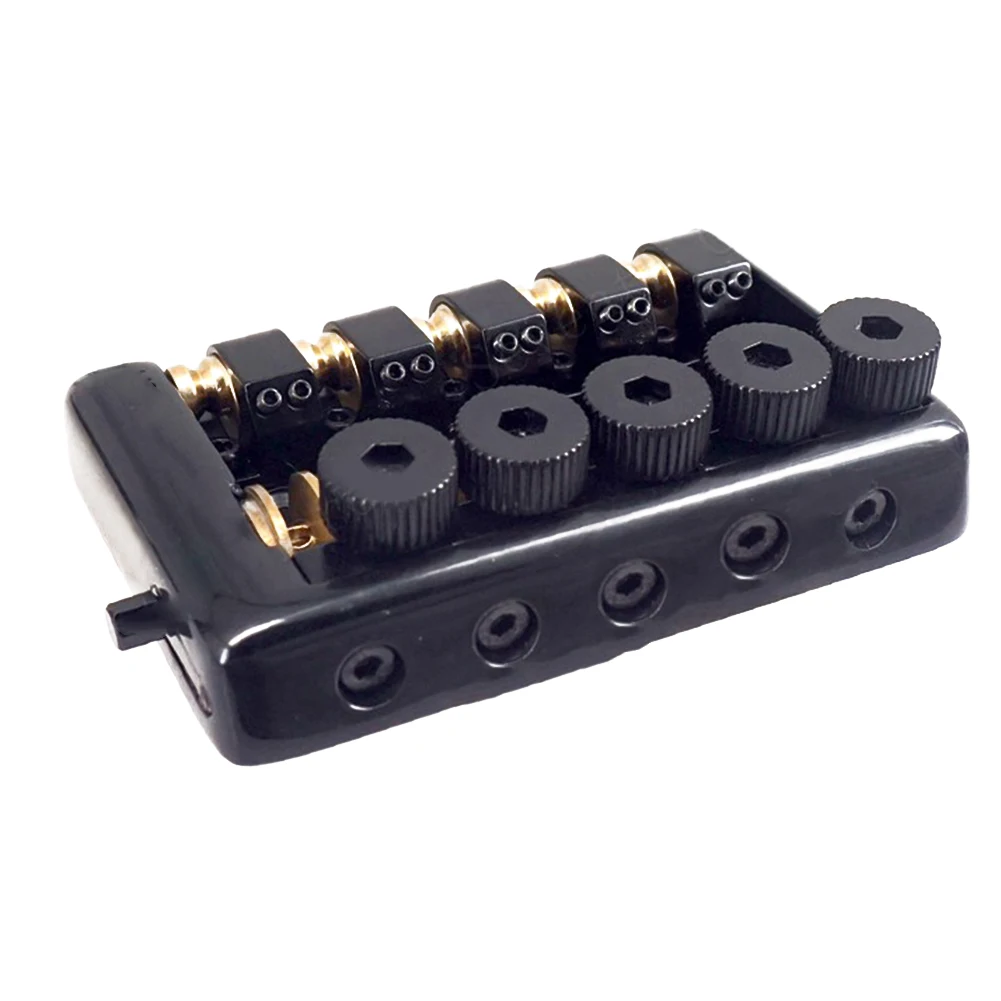 

Metal Construction Replacement Bridge Tailpiece for Headless Electric For Basses Vintage Look with Easy Assembly