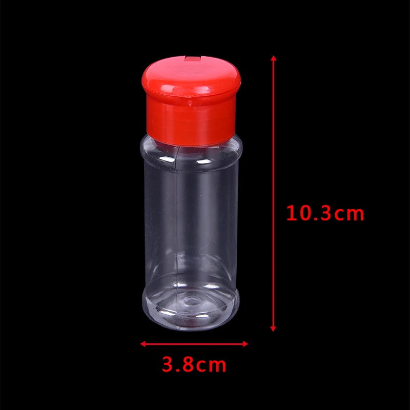 3Pcs Outdoor Spice Bottle Jar Salt Seasoning Box Portable