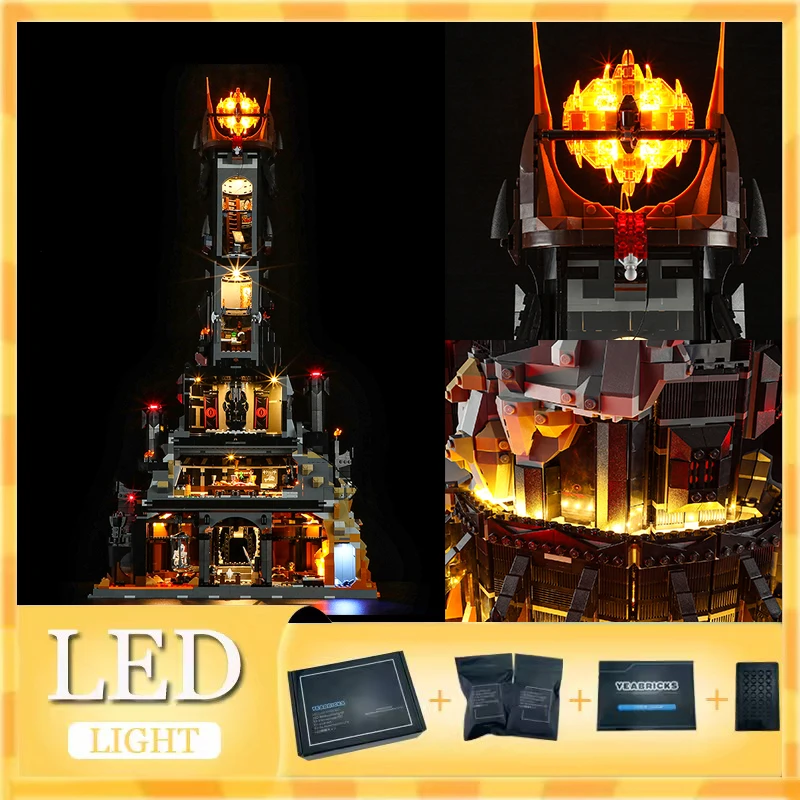

Универсальный комплект освещения для Lego 10333. Только светодиодный светильник, модель без блоков). Гибкое и яркое решение для освещения.