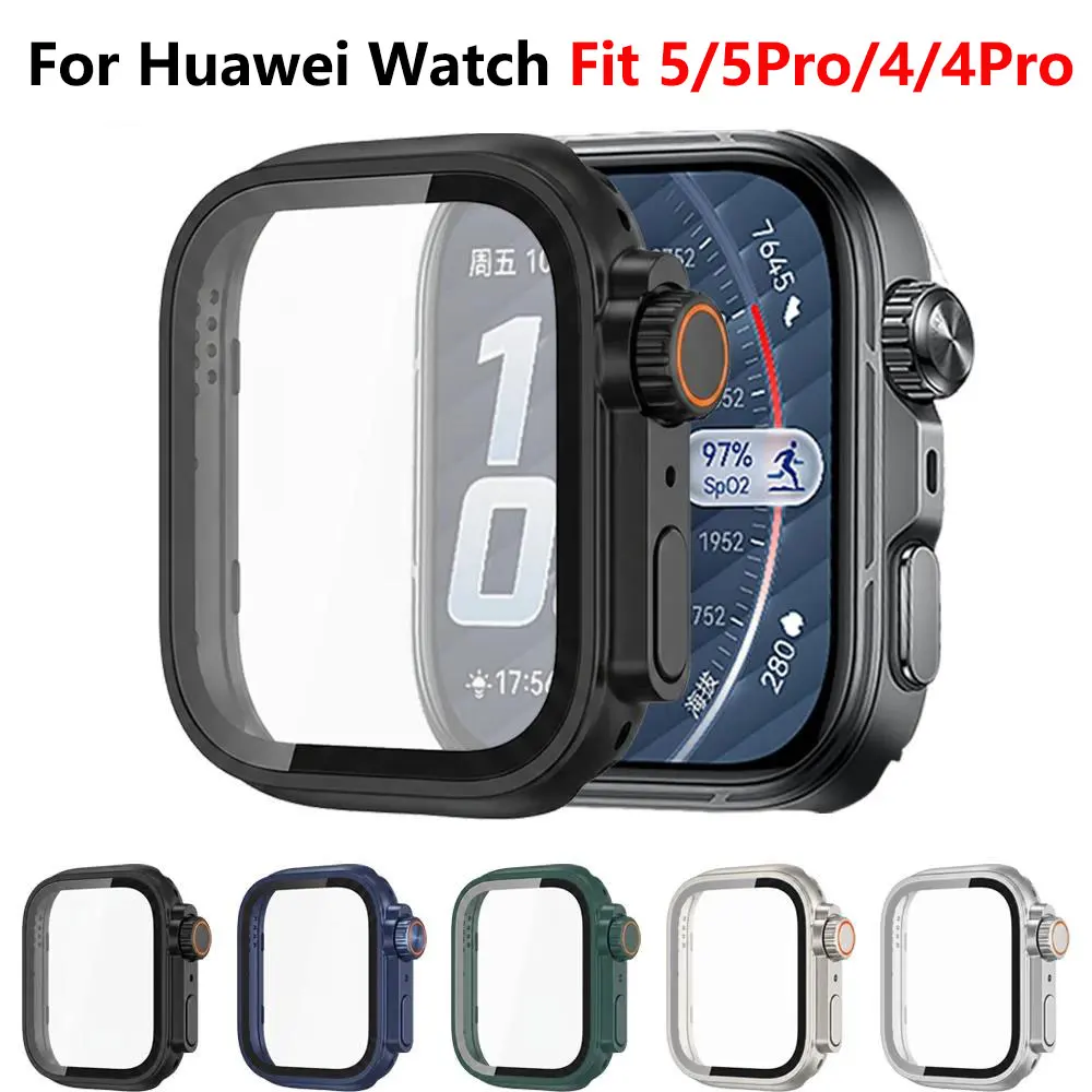�y�Z�[�����zHuawei Watch Fit 5 Pro�p�X�N���[���v���e�N�^�[�����p�E���g���P�[�X�AHuawei Fit 3 4 4 Pro�p�����K���XPC�o���p�[