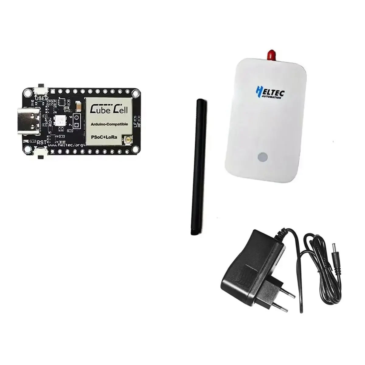 A46U HT-M7603 LoRaWAN Router Ethernet WiFi Gateway LoRa Kit Devboard AB01 V2 CubeCell IoT 868MHz EU PLUG