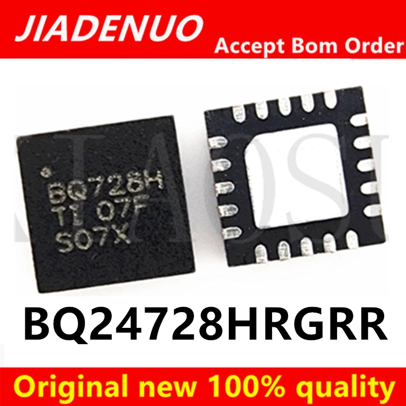 (5pcs)100% New BQ24728HRGRR BQ24728H BQ728H QFN-20 Chipset