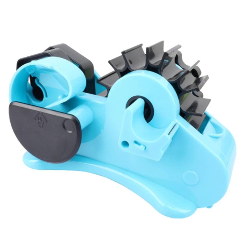 NOCM Multiple Roll Cut Heat Tape Dispenser Sublimation for Heat Transfer Tape,Tape Dispenser with 1 Inch and 3 Inch Core Blue