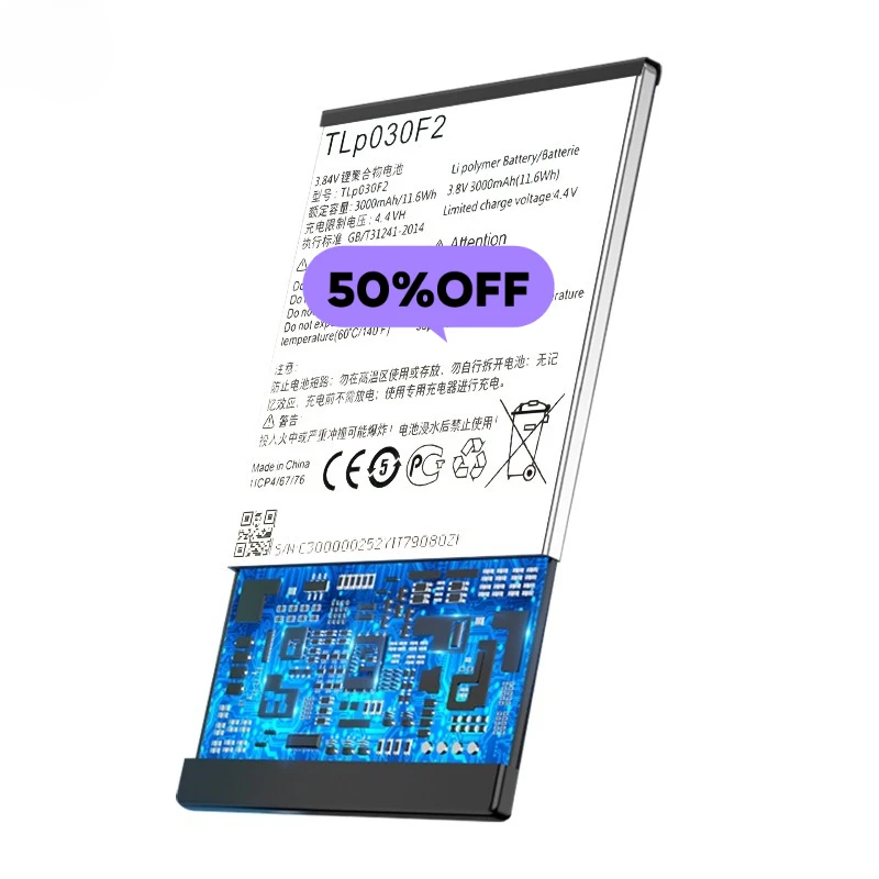 TLP030F2 for Alcatel Idol 4S/OT6070/TCL950 Phone Battery High Quality High Capacity  Replacement Bateria Grade A Cell with Tools - view 6