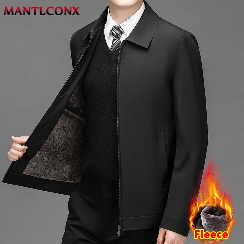 

Блейзеры с тевой подкладкой, роскошные зимние куртки для мужчин, деловое офисное платье, пальто, верхняя одежда, осенняя мужская зимняя куртка, повседневная термобелье