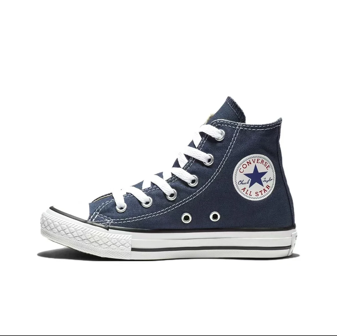 Converse Chuck Taylor All Star Men and Women Skateboarding Shoes High-top Outdoor Lightweight Vintage Sneaker Grey