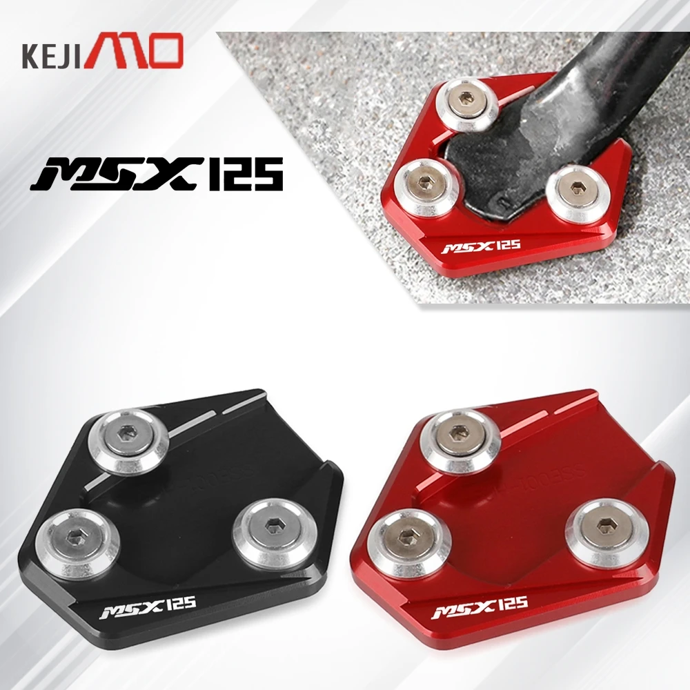 

For Honda MSX125 GROM125 MONKEY 125 ST125 DAX 125 2013-2025 Motorcycle Side Stand Enlarge Kickstand Enlarger Support Extension