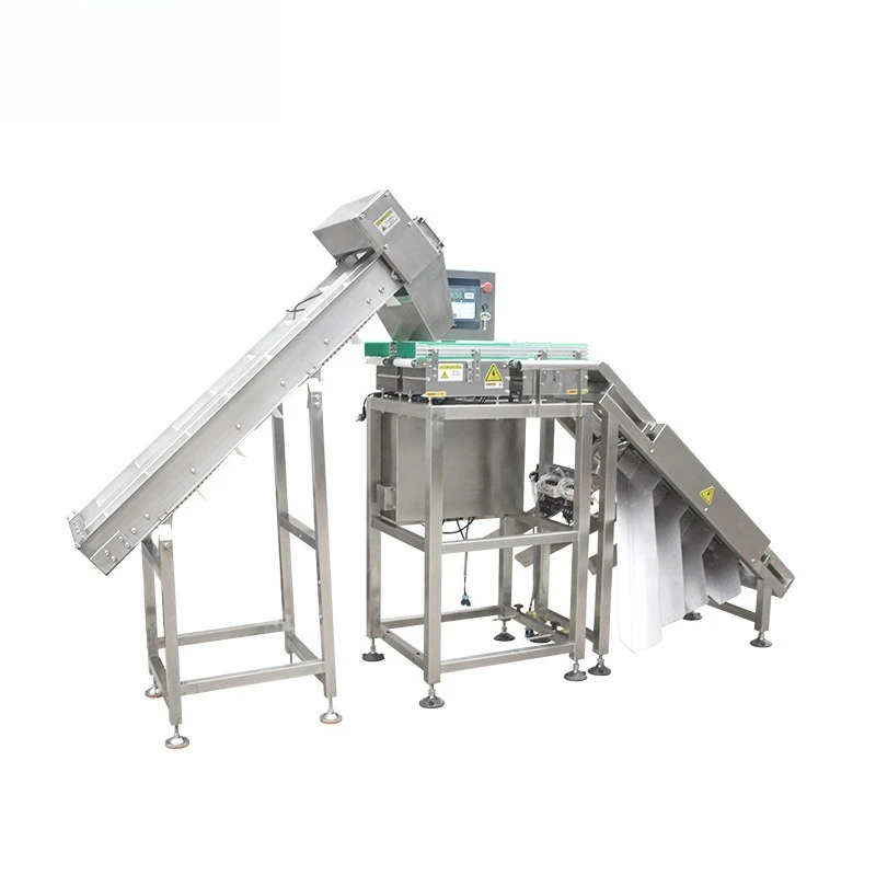Seafood and aquatic products Multi-stage weighing and sorting machine Fruit corn weight sorting machine Oysters Chinese herbal