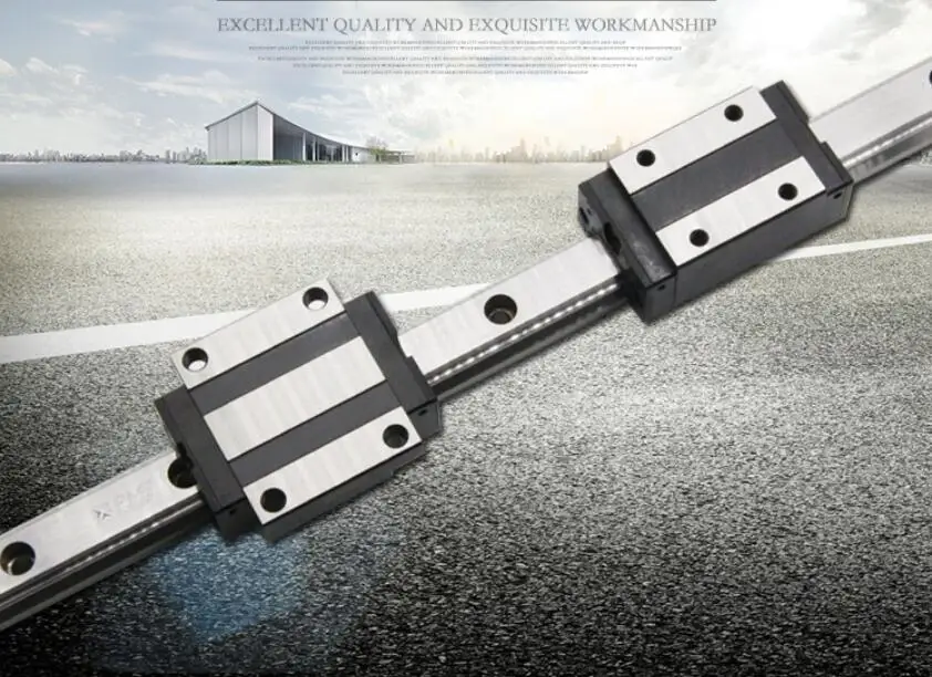 PMI guide bearing block MSA25 linear rail 2000mm