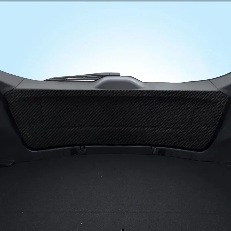 لسوبارو XV GT فورستر SJ SK 2013-الحاضر سيارة بولي Leather الجلود حصيرة مكافحة ركلة وسادة الجذع الطقس الباب الخلفي ملصق الملحقات #6