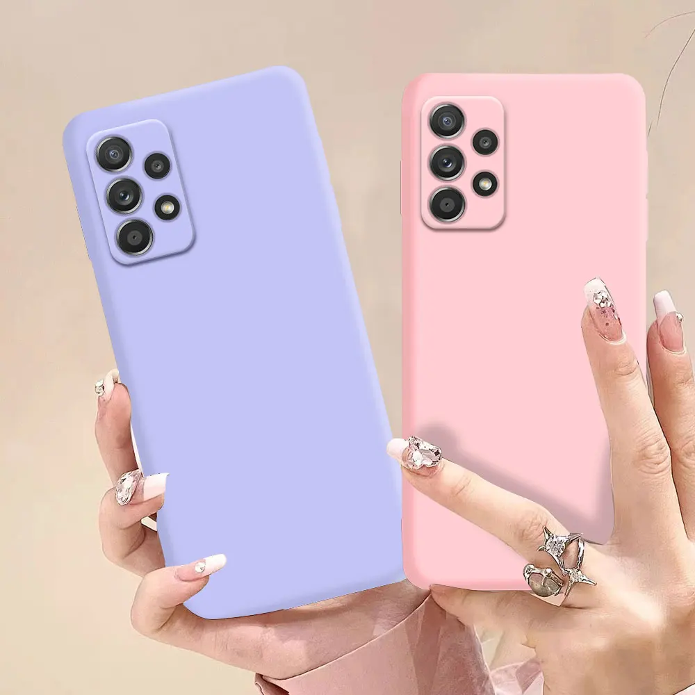 Silikon Handyhülle für Samsung Galaxy A13 A23 A33 A53 A73 A14 A24 A34 A54 A22 A32 A25 A52 A52S A72 4G 5G Schutzhülle – Detail 16