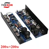 TOKBAN 1 쌍 200w*2 2 채널 증폭기 보드 보호 회로가 있는 고전력 조정 가능한 클래스 AB/클래스 A 증폭기 오디오 1