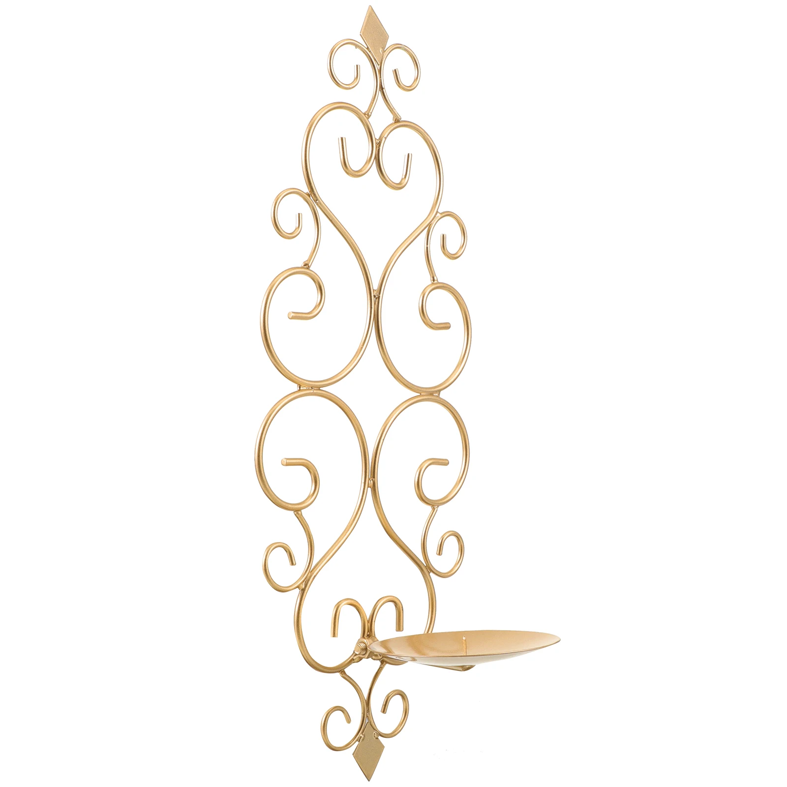 

Wall Mounted Holder Iron Construction Long Lasting Elegance Sophistication Home Decor Any Room Wall Sconces