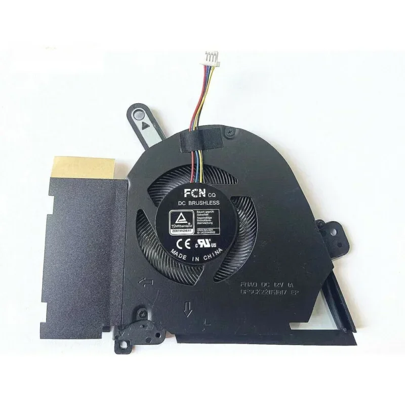 Новый процессор Охлаждающий вентилятор для Asus TUF Dash F15 FX516P Air RTX3070 DFSCK22D05883L