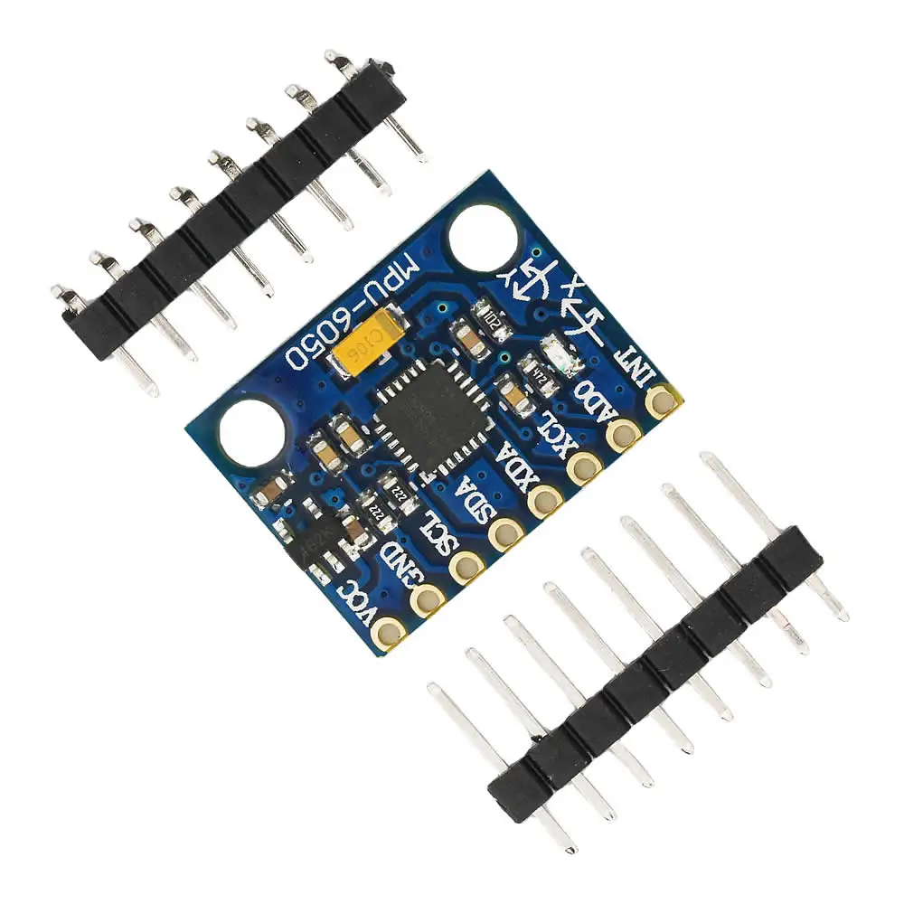 GY-521 MPU-6050 MPU6050 3 Axis Analog Gyroscope Sensors + Accelerometer Module IIC I2C For Arduino Quadcopter Drone 3-5V DC