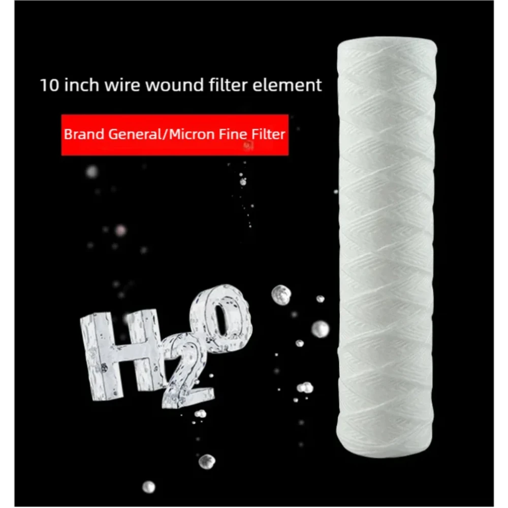 Waternoble 10 Inch PP Cotton Ultrasonic Wire Wound Filter Element Circuit Board Cleaning Filter Element Electrolyte Circulation