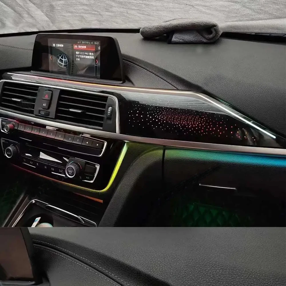 Upgrade Symphony Ambient Lighting Kit For BMW 3 Series 2014 2015 2016 -2019 F30 340i Interior LED Light Accessories Trim Panel