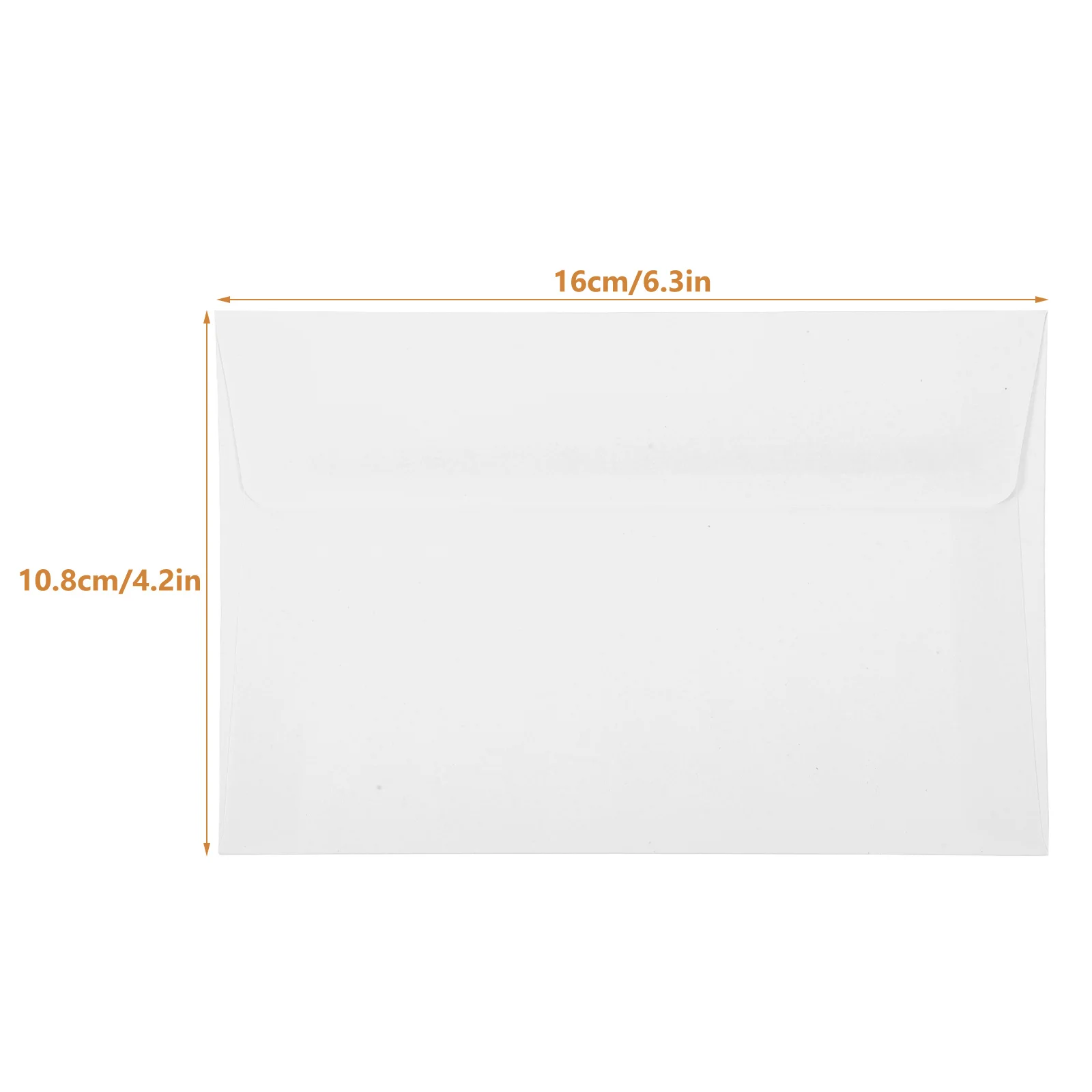 50 pçs envelopes cartões em branco auto-vedação a4 carta de convite festival de casamento adesivo 1600x1080x010cm festa papel branco