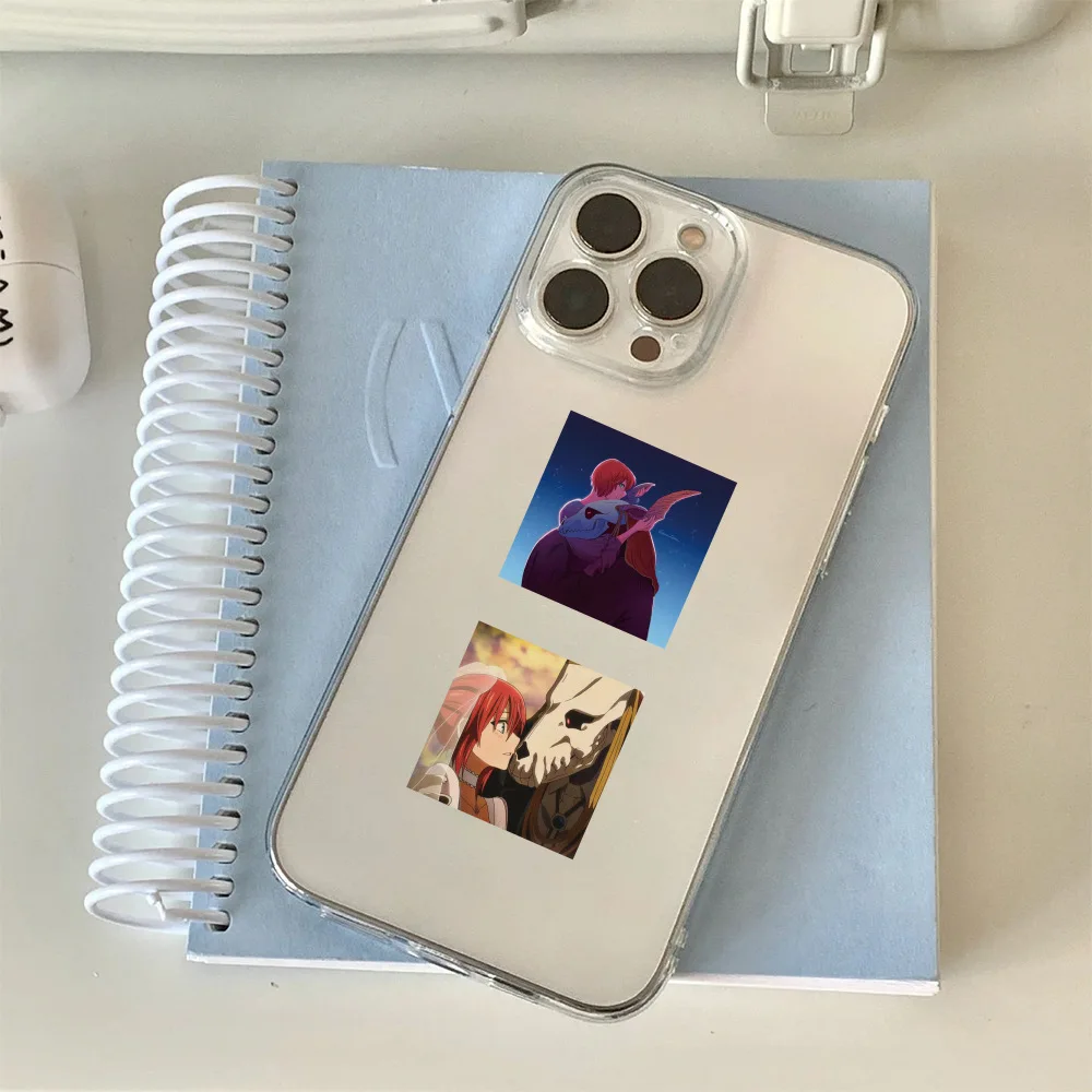 59PCS ภาพเจ้าสาวของนักมายากล,Tomoe,Alias เดสก์ท็อปตกแต่ง,สติกเกอร์กันน้ํา