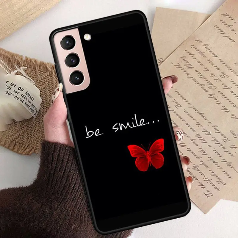 Bướm Ốp Lưng Điện Thoại Samsung Galaxy S21plus S20fe Note10pro S10plus S10e S10lite S9 S8 S20plus S7edge S20ultra Điện Thoại Di Động