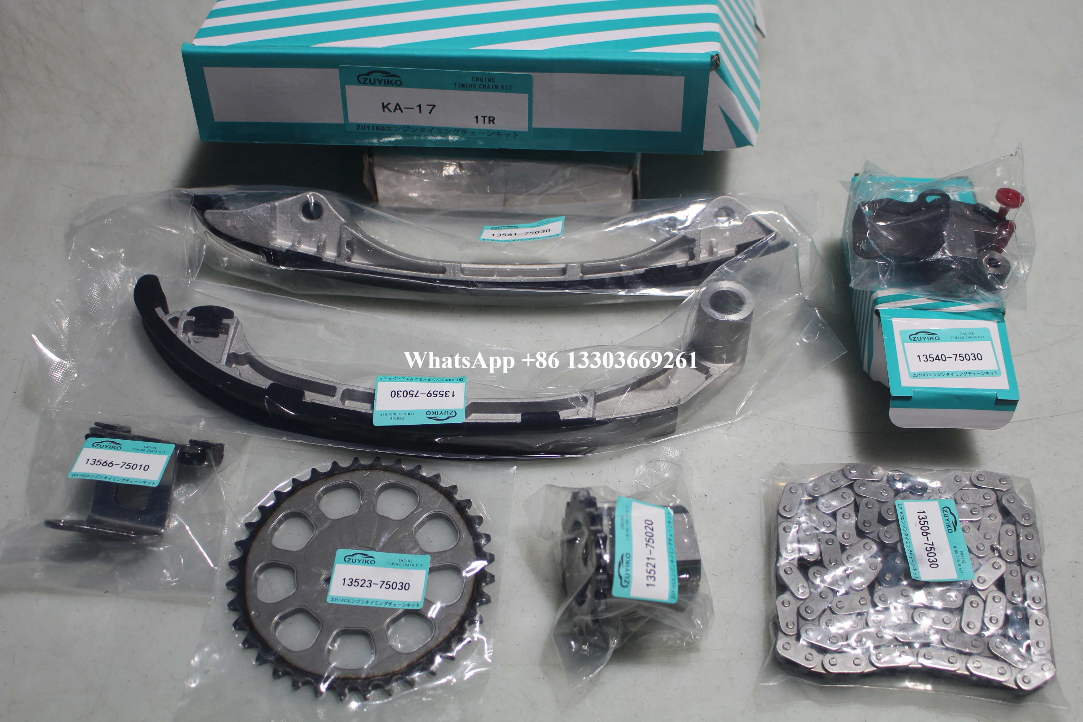 

1TR-FE 1TR TIMING CHAIN KIT FOR TOYOTA 1tr-fe 1tr engine timing chain set 13506-75040 KA-17